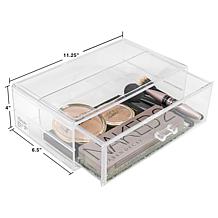 Sorbus Large Makeup/Jewelry Storage Case – Stackable & Interchangeable