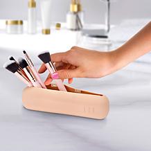 Sorbus Travel Waterproof Silicone Makeup Brush Organizer
