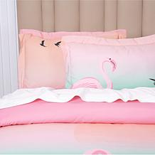 South Street Loft 3-piece Flamingo Comforter Set