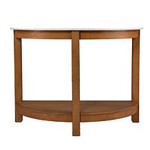 Southern Enterprises Aiden Demilune Console Table