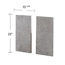 Southern Enterprises Arvistra Decorative Wall Panels – 2pc Set