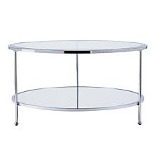 Southern Enterprises Carson Cocktail Table - Chrome