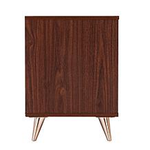 Southern Enterprises Ekstene Bedside Table - Walnut