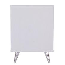 Southern Enterprises Ekstene Bedside Table - White