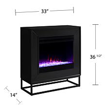 Southern Enterprises Frescan Color Changing Electric Fireplace