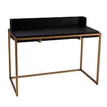 Southern Enterprises Leaston Flip Top Desk with Storage