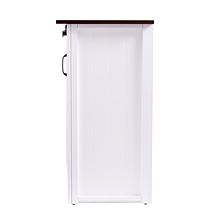 Southern Enterprises Leshire Barn-Door Kitchen Island
