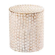 Southern Enterprises Nala Round Accent Table