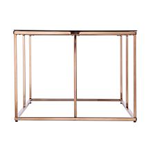 Southern Enterprises Nicholance Contemporary Glass-Top Cocktail Table