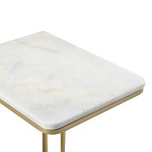 Southern Enterprises Oliver Marble C-Table