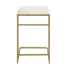 Southern Enterprises Oliver Marble C-Table