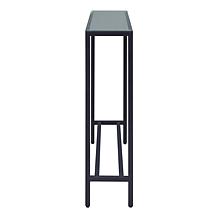Southern Enterprises Pinsley Narrow Console Table - Gunmetal