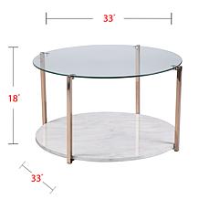 Southern Enterprises Trylara Cocktail Table