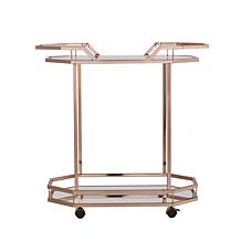Southern Enterprises Vikram Bar Cart - Champagne