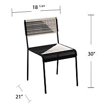 Southern Enterprises Watkindale Woven Outdoor Chairs – 2pc Set