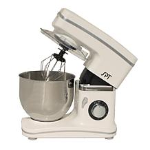 SPT MM-106W 8-Speed Stand Mixer, White