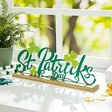 St. Patrick's Day Metal Table Decor
