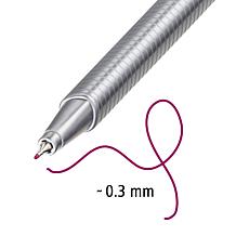 STAEDTLER Triplus 0.3mm Fineliner Pens - Set of 30