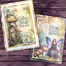 Stamps by Me Follow Your Dreams Whimsical Card-Making Kit - 18 Cards
