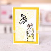 Stamps By Me Framed Florals 13-Piece Card-Making Kit