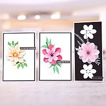 Stamps by Me Hellebore and Magnolia Flower Card-Making Kit