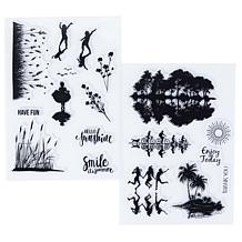 Stamps By Me Reflection Collection Set of 18 Stamps