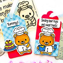 Stamps of Life Bakery Bears Stamp and Die Kit by Stephanie Barnard