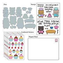 Stamps of Life Bakery Bears Stamp and Die Kit by Stephanie Barnard