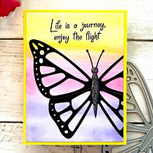 Stamps of Life Butterfly Fold-It Card Die Set