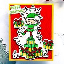 Stamps of Life Christmas Elf Stamp and Die Set