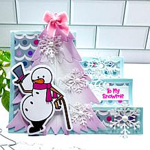 Stamps of Life Christmas Tree A2 Card Size Bundle