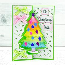 Stamps of Life Christmas Tree Flip-It Card Kit