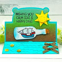 Stamps of Life Delightful A2 Stand-Up Card Stamp & Die Kit