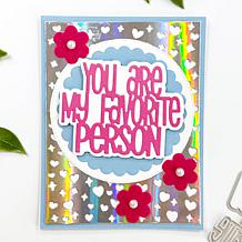 Stamps of Life Felt Flower Kit with Glue