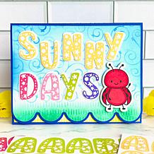 Stamps of Life Floral Alphabet Letter Stickers Bundle