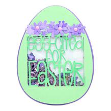 Stamps of Life Floral Easter Egg Fold-It Stamp and Die Kit