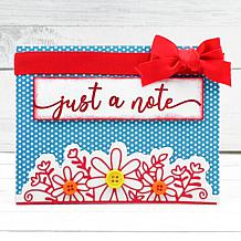 Stamps of Life Flower Frenzy Border Stamp and Die Set