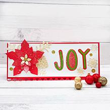 Stamps of Life Scalloped Edge Slimline Rose Card Die Set