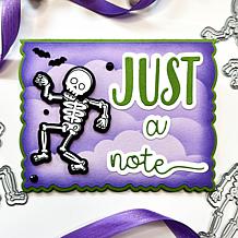 Stamps of Life Skeleton Squad Halloween Stamp and Die Set
