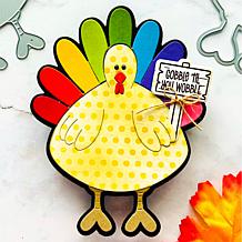 Stamps of Life Turkey and Scarecrow Fold-It A2 Card Kit