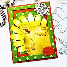 Stamps of Life Turkey and Scarecrow Fold-It A2 Card Kit