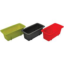 Crock Pot Marti 8.5 Ribbed Casserole with Lid in Red - 9160701