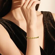 Stately Steel Stainless Steel Coffee Bean Bracelet