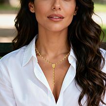 Stately Steel Stainless Steel Coffee Bean Chain Rosary Necklace