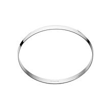 Stately Steel Stainless Steel Stackable Bangle Bracelet 3-piece Set
