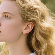 Stately Steel Stainless Steel Water Drop Earrings