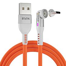 Statik 360 Universal Magnetic USB-A 2m Charging Cable