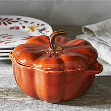 Staub Ceramic 16 oz. Petite Pumpkin Cocotte