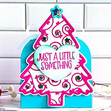 Stephanie Barnard Fold-It Christmas Card Die Set