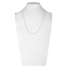 Sterling Silver 22" Polished and Diamond-Cut Snake Chain